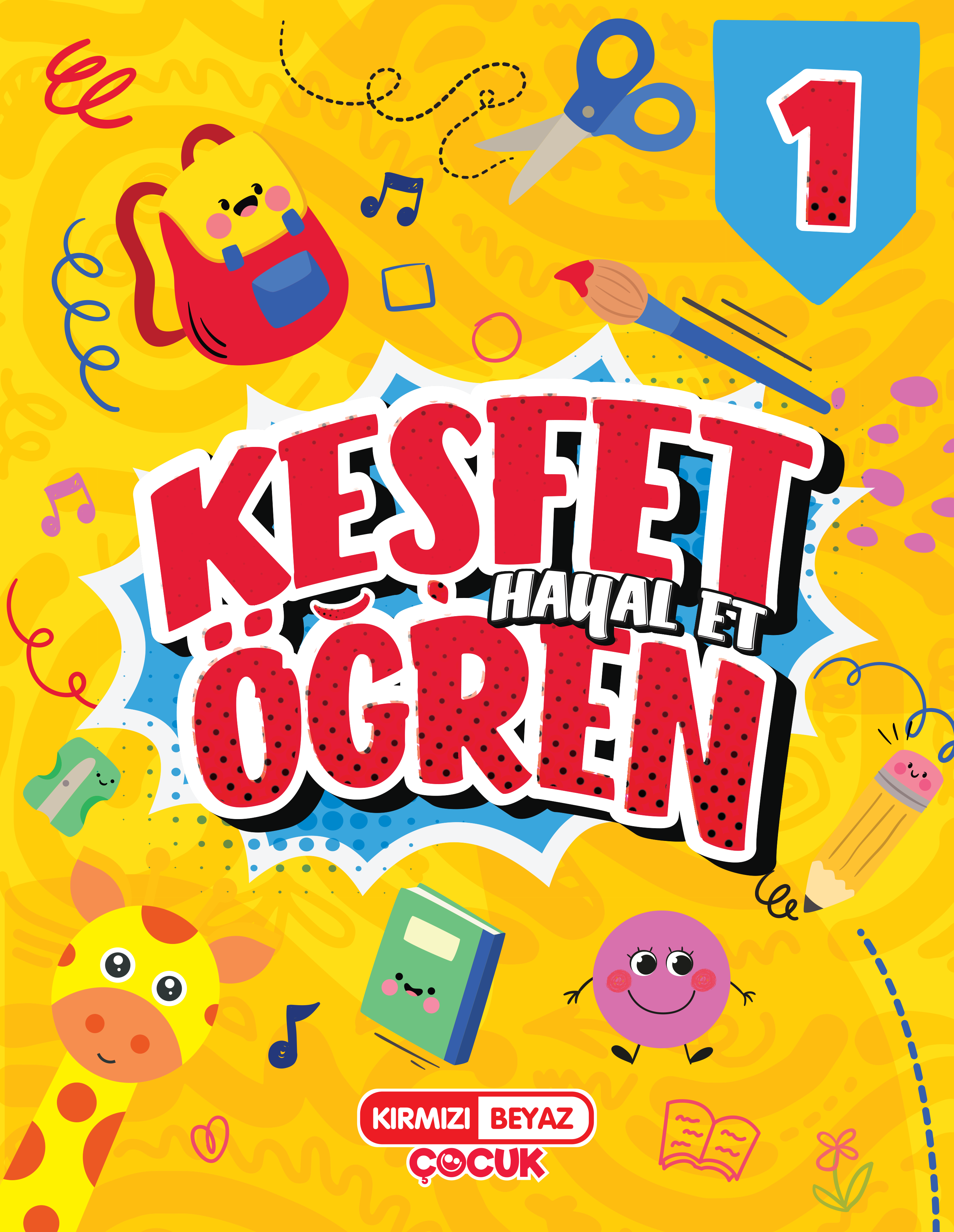 Keşfet Hayal Et Öğren 1 kapağı